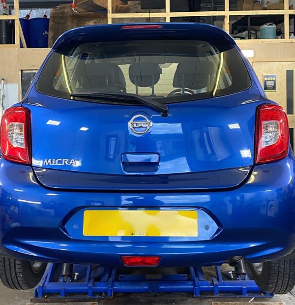 Machine polished paintwork by The Valet Man