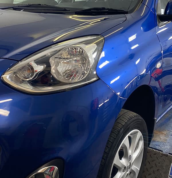 Paintwork scratch restoration by The Valet Man